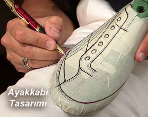 Ayakkabı tasarlama