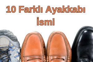 Ayakkabı İsimleri