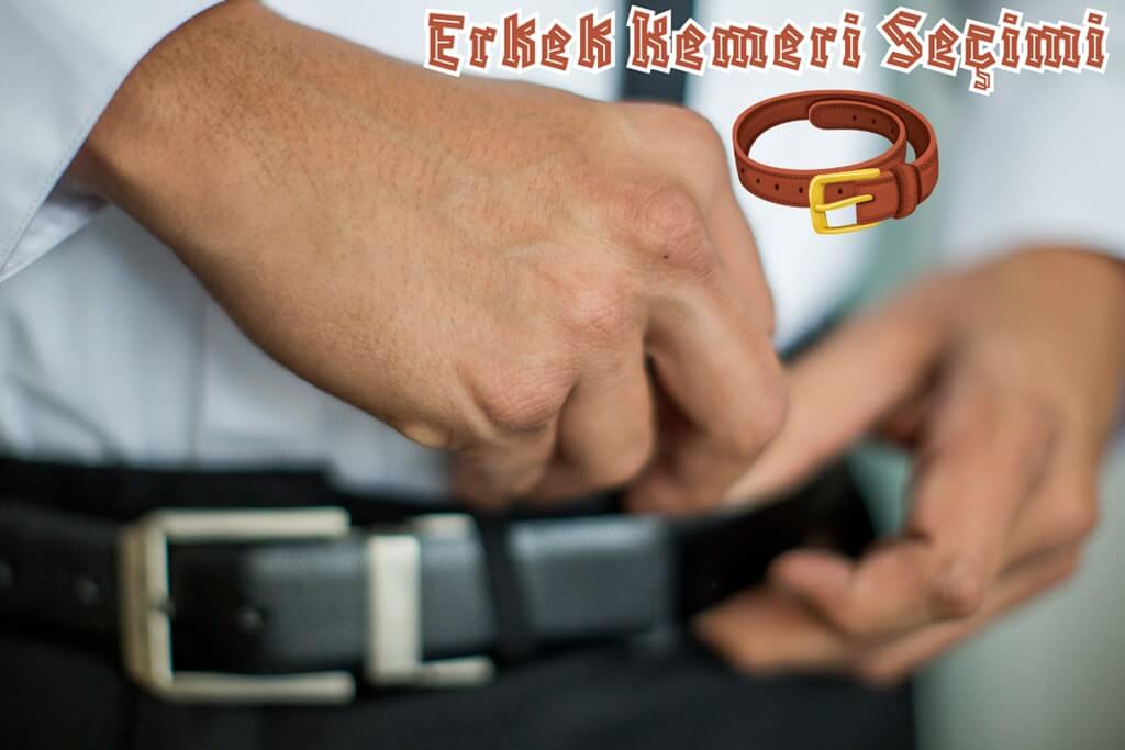Erkek kemeri seçimi