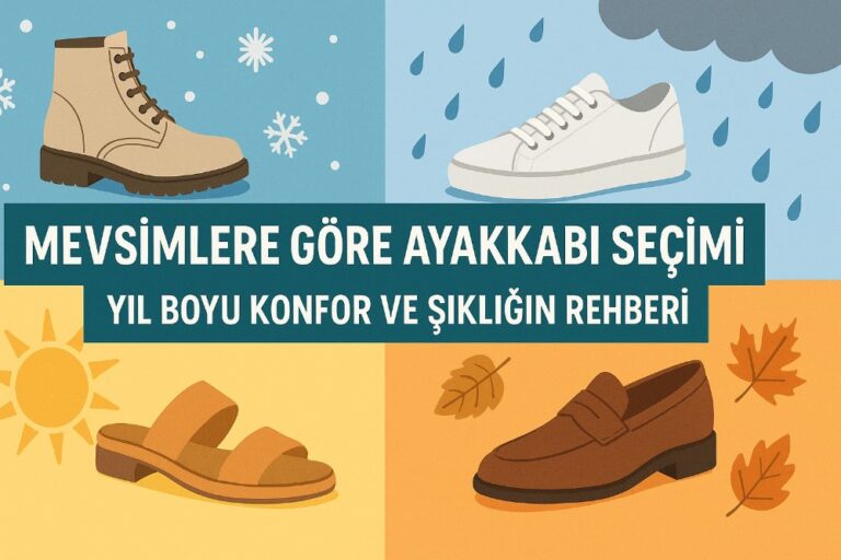 Mevsimlere Göre Ayakkabı Seçimi: Yıl Boyu Konfor ve Şıklığın Rehberi
