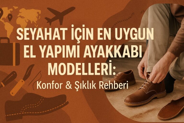 Seyahat İçin En Uygun El Yapımı Ayakkabı Modelleri: Konfor ve Şıklık Rehberi